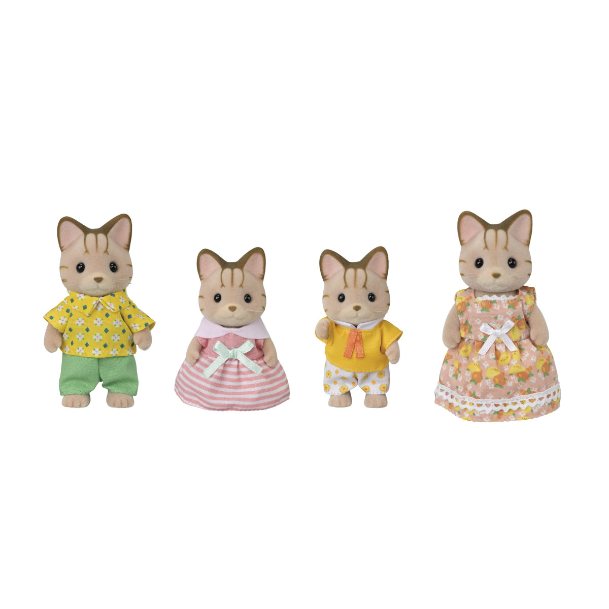 Striped Cat Family, , large image 0