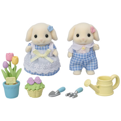Blossom Gardening Set -Flora Rabbit Sister & Brother-