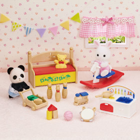 Baby's Toy Box -Snow Rabbit & Panda Babies-, , small image number 1