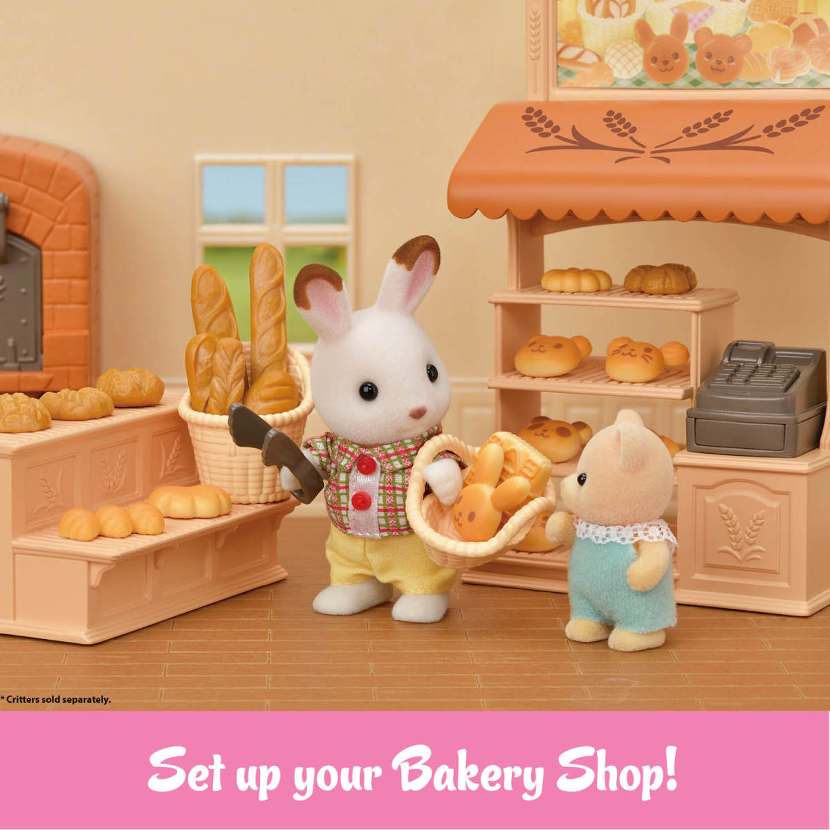 Bakery Shop Starter Set Calico Critter Online Shop