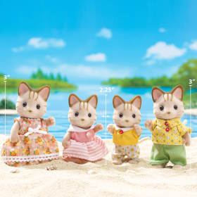 Striped Cat Family, , small image number 1