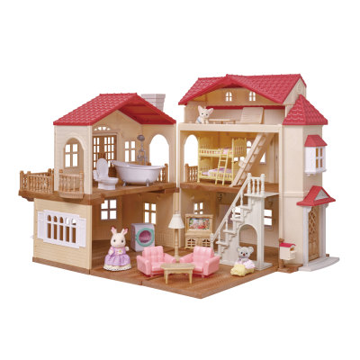 Red Roof Country Home Gift Set -Secret Attic Playroom-