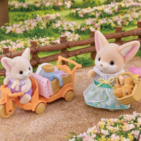 Sunny Picnic Set -Fennec Fox Sister & Baby -, , small image number 2