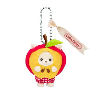 Calico Critters Key Chain -Rosy Apple-