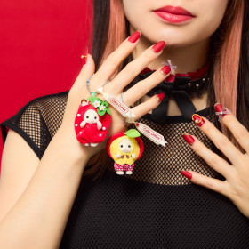 Calico Critters Key Chain -Sweet Strawberry-, , small image number 3