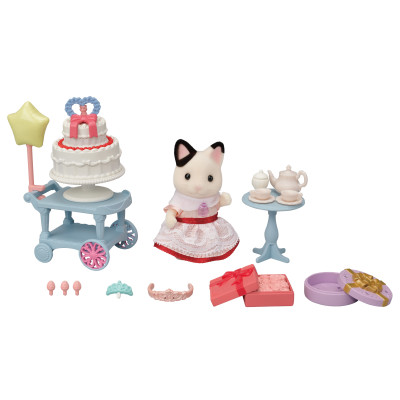 Party Time Playset -Tuxedo Cat Girl-