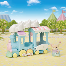 Floating Cloud Rainbow Train, , small image number 1