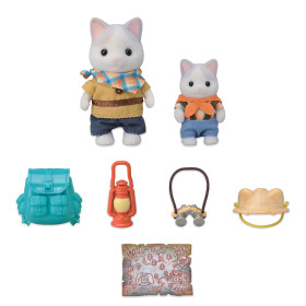 Exciting Exploration Set -Latte Cat Brother & Baby, , small image number 6