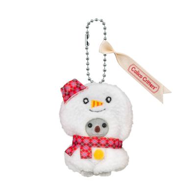 Calico Critters Key Chain -Sweet Snowman-