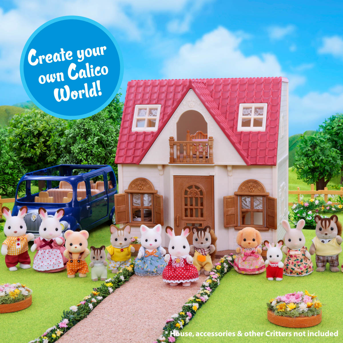 Sandy Cat Family Calico Critter Online Shop