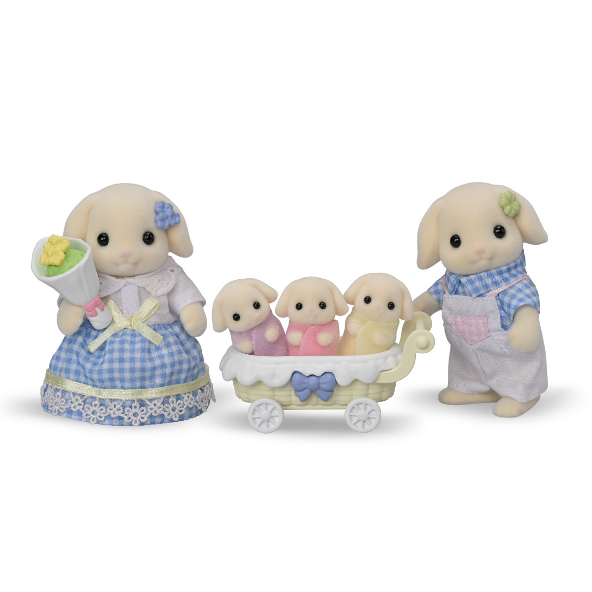 Flora Rabbit Family, , large image 0