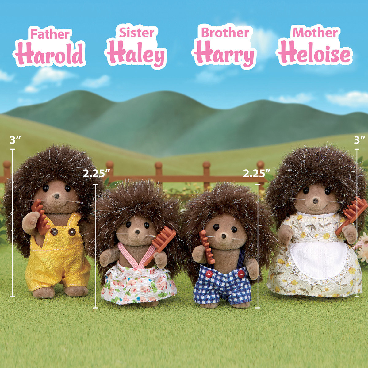 Pickleweeds Hedgehog Family Calico Critter Online Shop