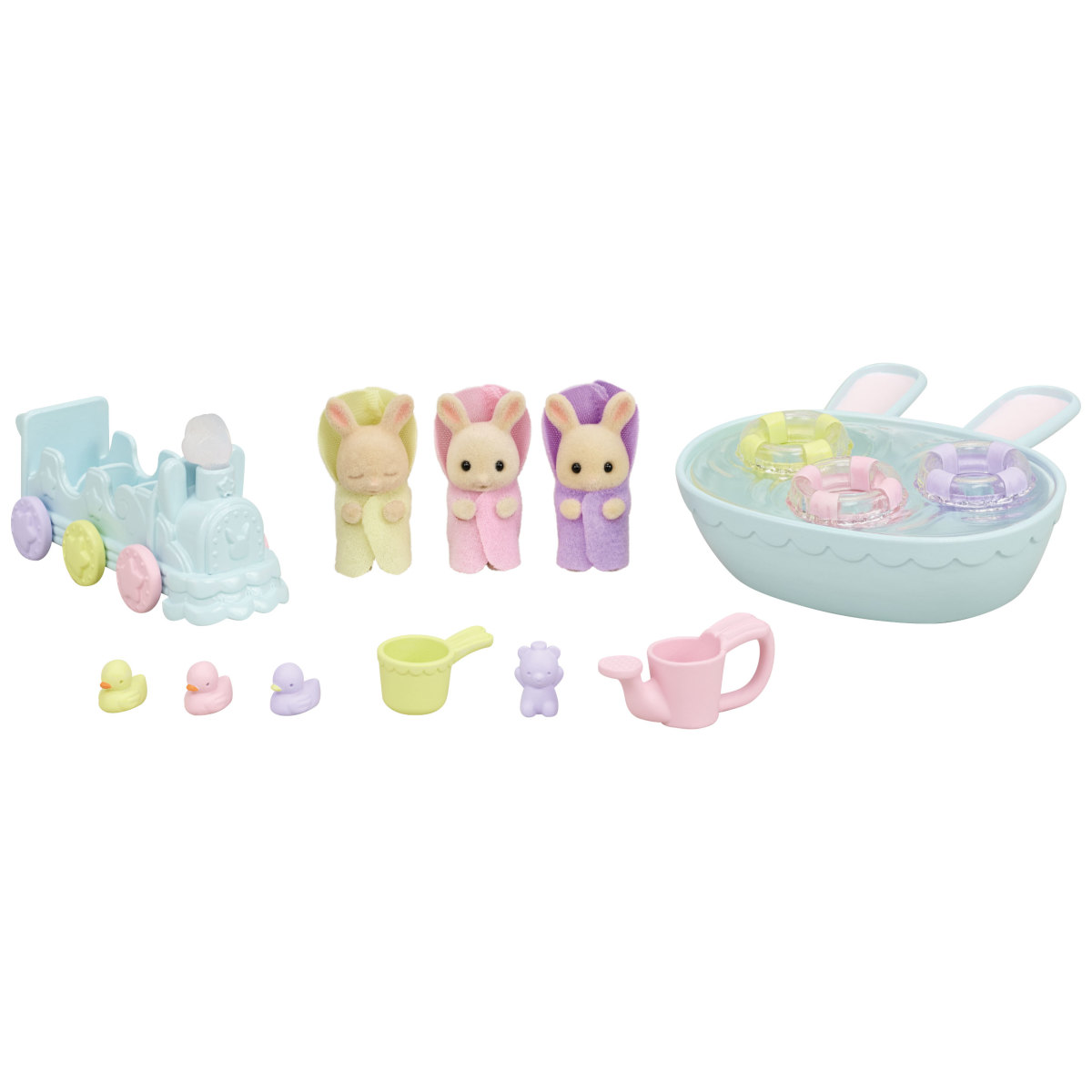 Triplets Baby Bathtime Set, , large image 0