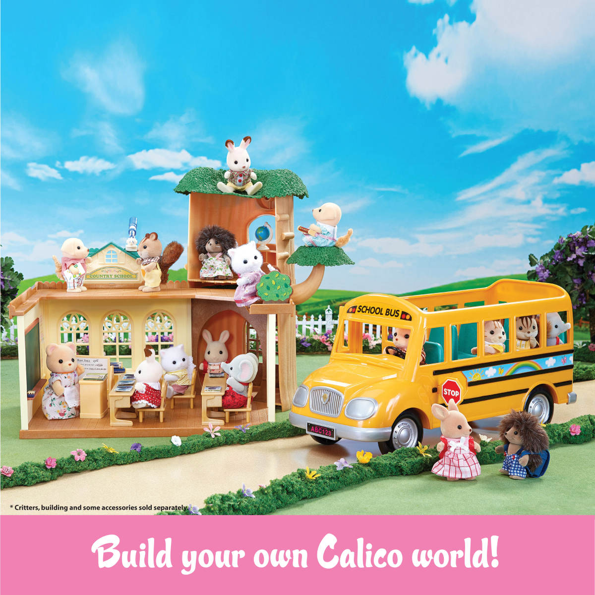 Calico critters bus new arrivals