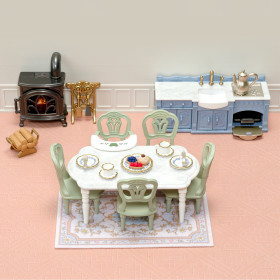 Red Roof Riverside Manor Elegant Dining Room, , small image number 1