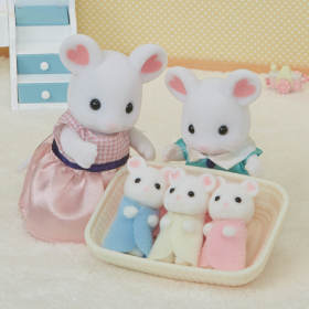 Marshmallow Mouse Triplets, , small image number 2