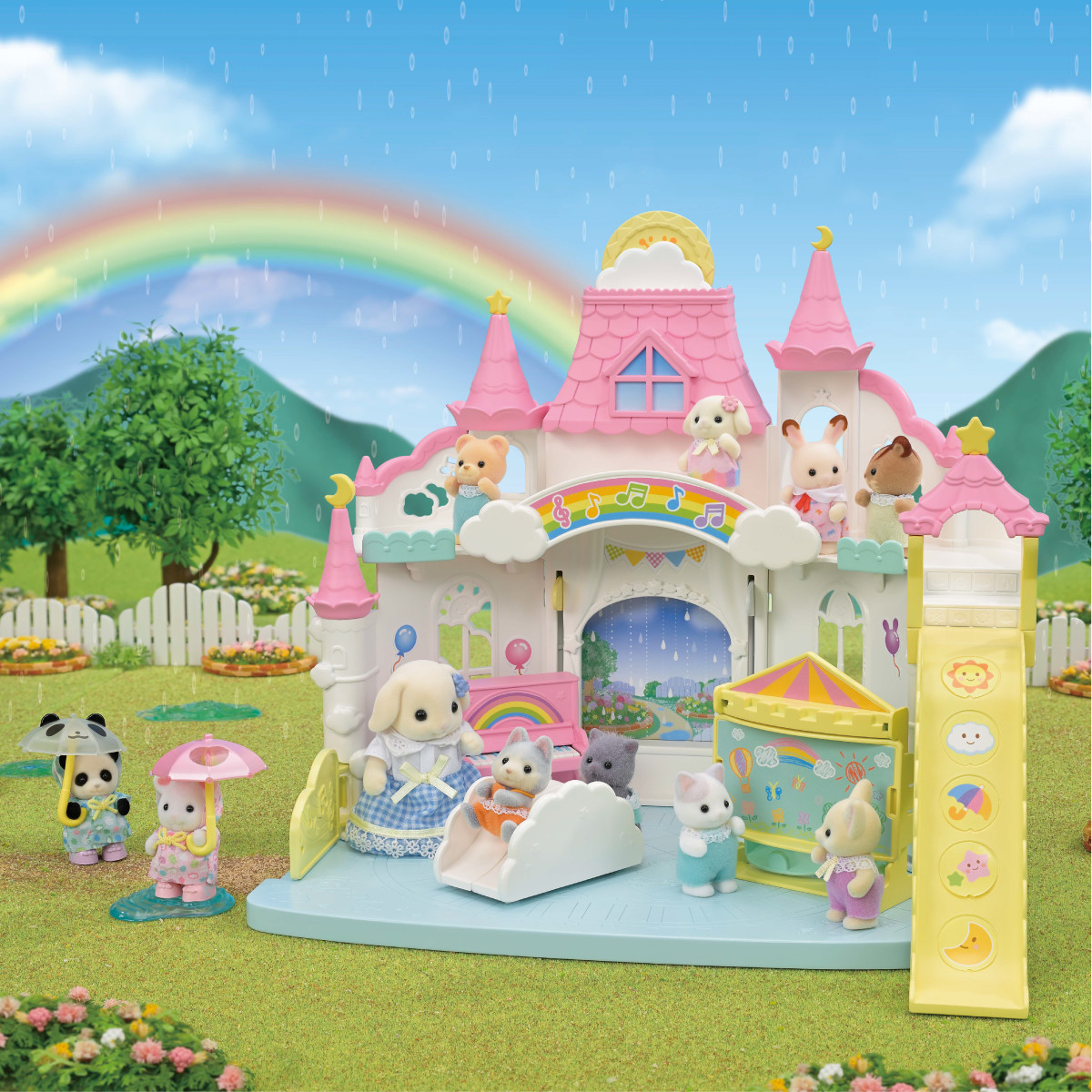 Sylvanian nursery castle on sale