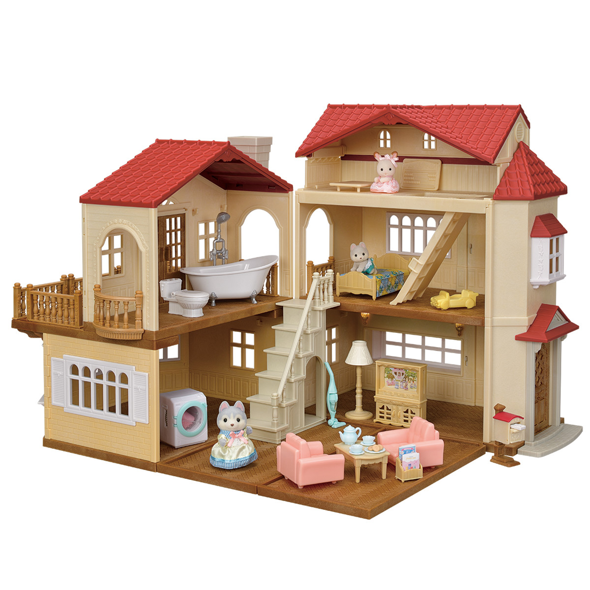 Red Roof Country Home Gift Set-Secret Attic Playroom-, , large image 0