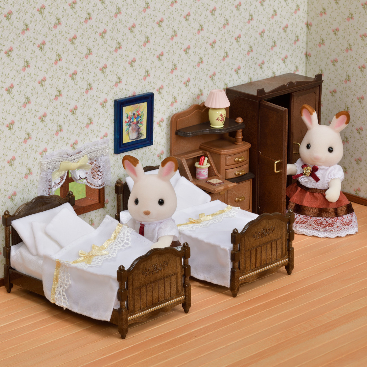 Classic Brown Bed Chest Set Calico Critter Online Shop