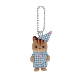 Bedtime Walnut Squirrel Baby Key Chain, , small image number 0