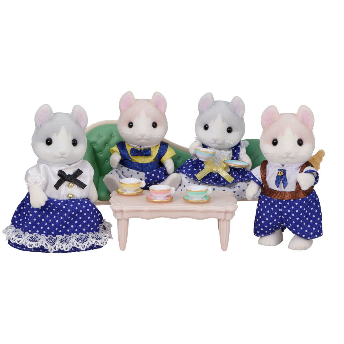 Curly Cat Family, , large image 0