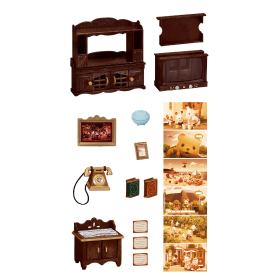 Classic Brown Television Telephone Set, , small image number 1