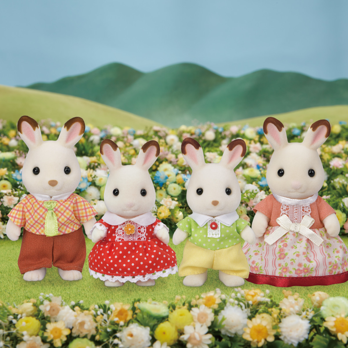 Little bunny family toys store