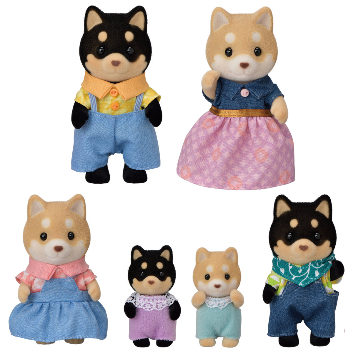 Shiba Dog Family, , large image 0