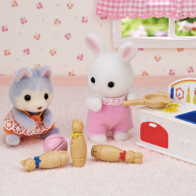 Baby's Toy Box -Snow Rabbit & Panda Babies-, , small image number 3