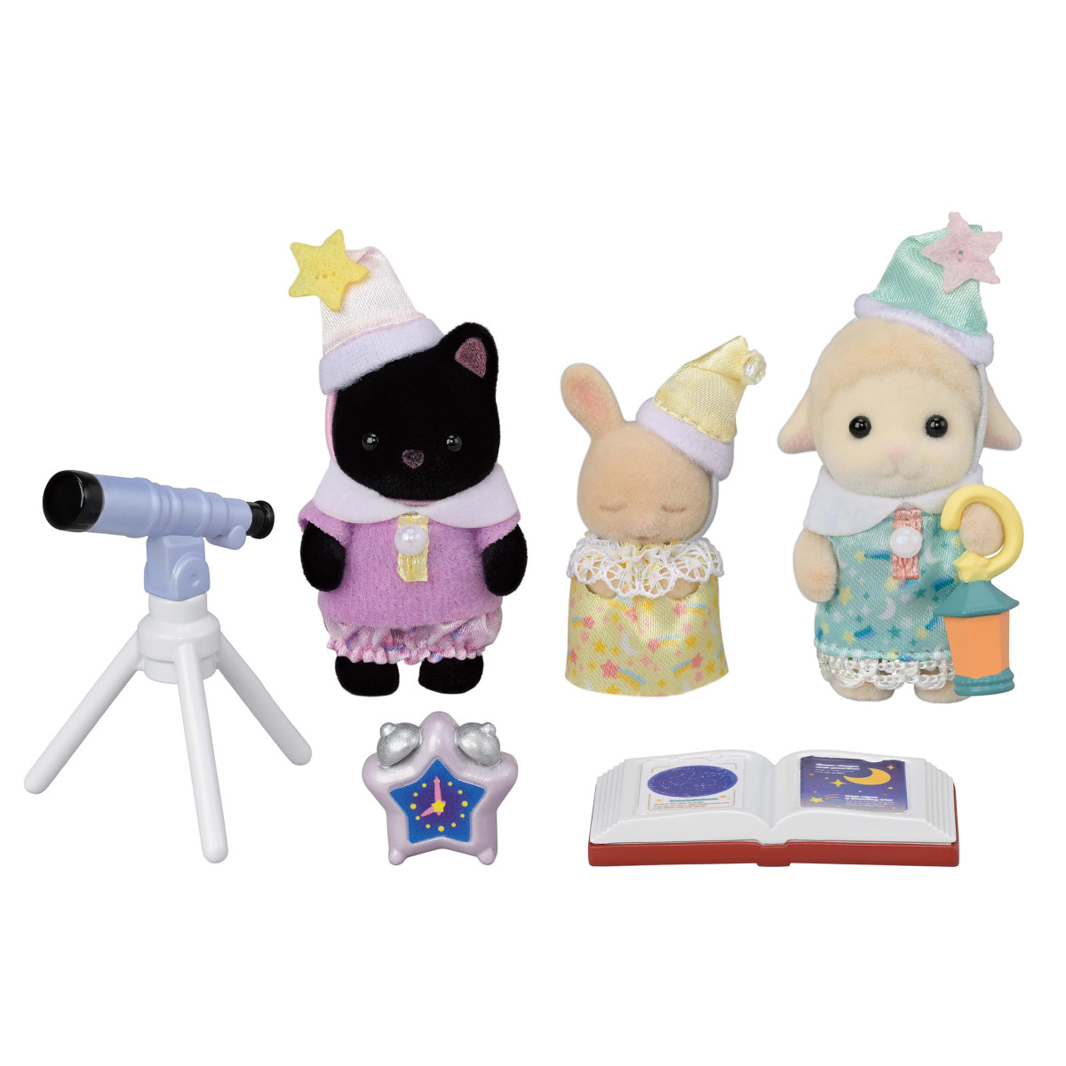 Nursery Friends -Sleepover Party Trio-, , large image 0