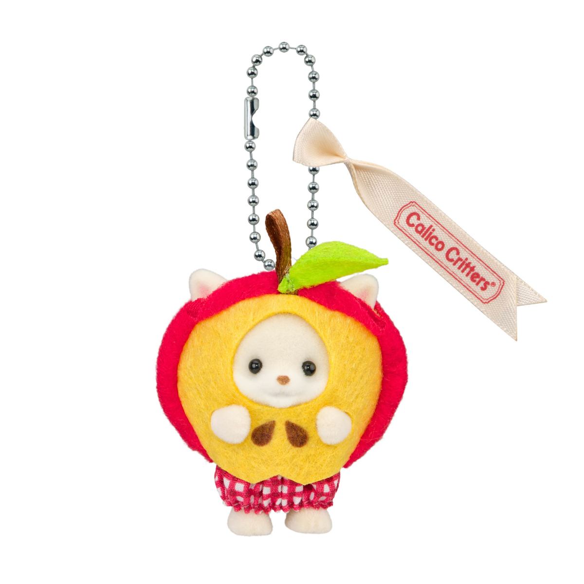 Calico Critters Key Chain -Rosy Apple-, , large image 0