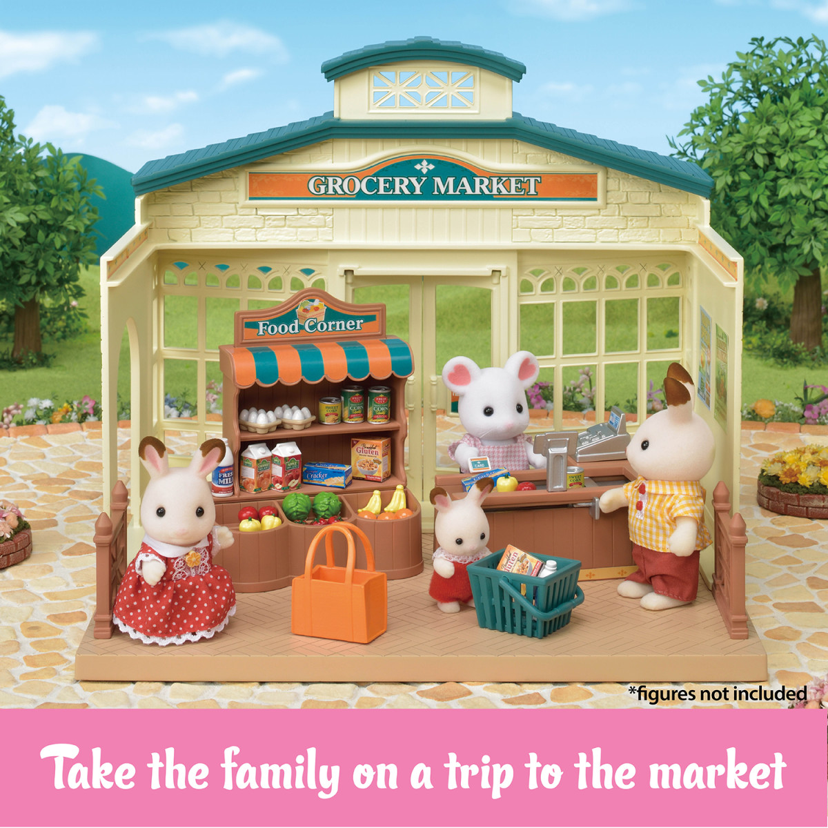 Calico critters shop grocery store
