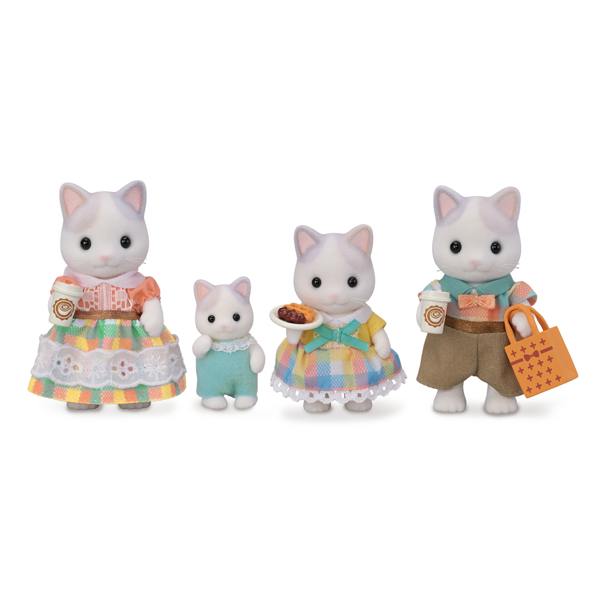 Latte Cat Family, , large image 0