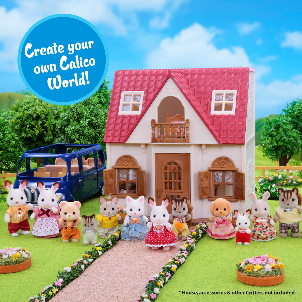 Hazelnut Chipmunk Family - Calico Critter Online Shop