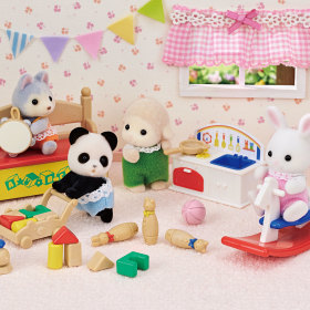 Baby's Toy Box -Snow Rabbit & Panda Babies-, , small image number 2
