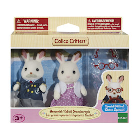 Sylvanian families sale chocolate rabbit grandparents