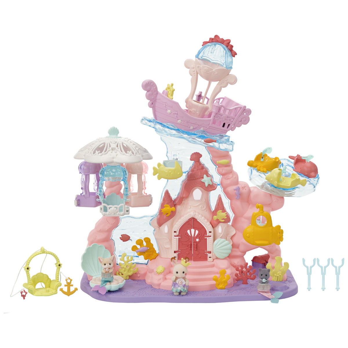 Baby Mermaid Castle, , large image 0