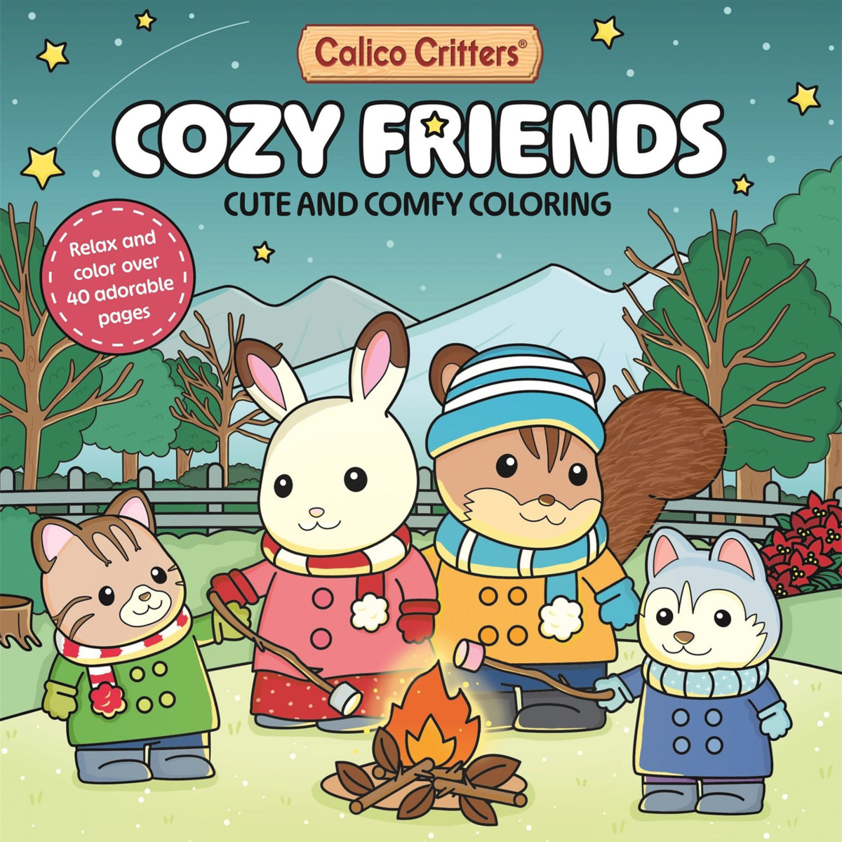 Cozy Friends Coloring Book, , large image 0