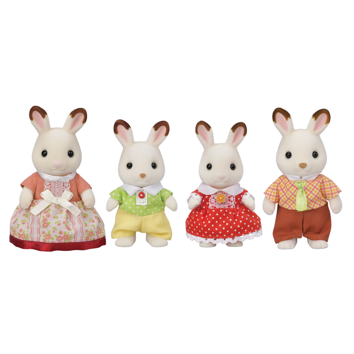 Chocolate Rabbit Family, , large image 0