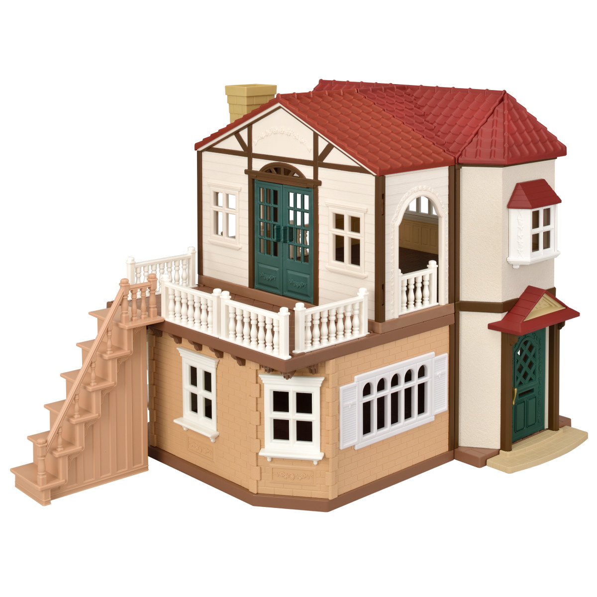 Classic Colour Red Roof Country Home, , large image 0