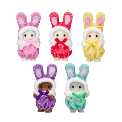 Cutie Collectibles -Colorful Bunny Costume Babies-