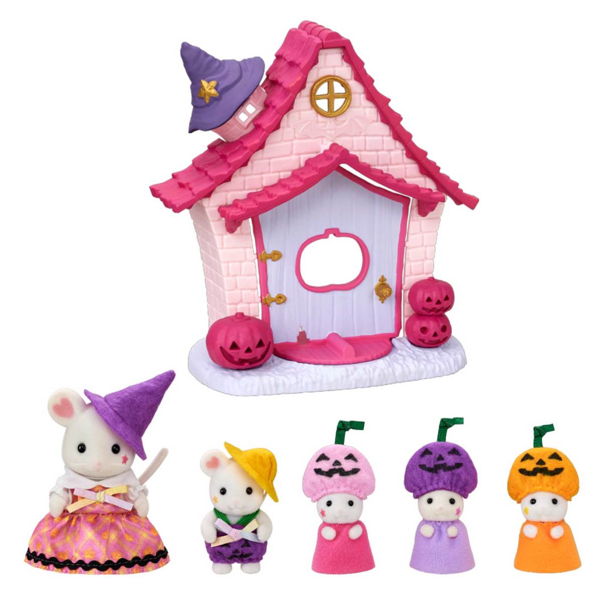 Marshmallow Mouse Halloween House, , large image 0