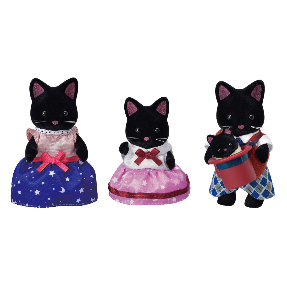 Midnight Cat Family, , large image 0