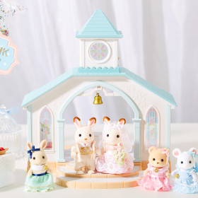 Sky Blue Wedding Chapel Calico Critter Online Shop