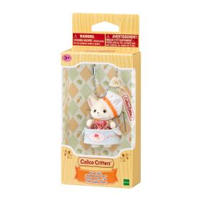Calico Critters Key Chain -Soup Baby Chef-, , small image number 1