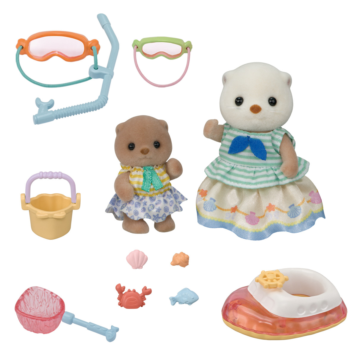 Sea Otter Sisters-Splashy Snorkel Set-, , large image 0