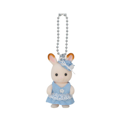 Bluebell Chocolate Rabbit Baby Key Chain