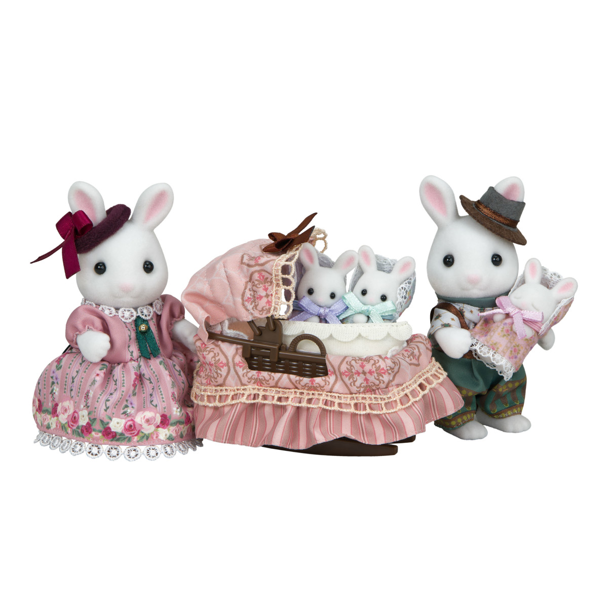 Snow Rabbit Family, , large image 0